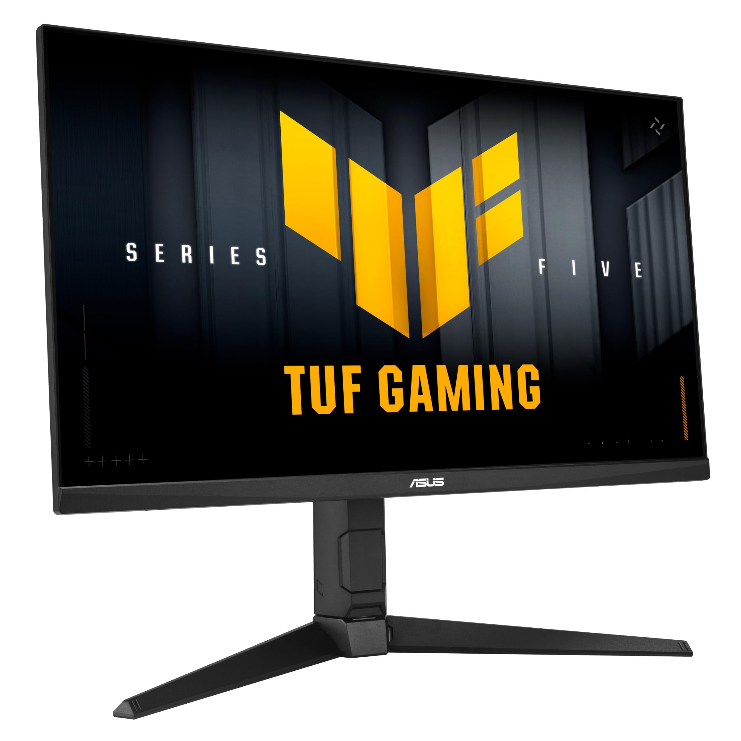 ASUS TUF GAMING VG27UQEL5A, Monitor Gaming Serie 5 da 27" 4K, Nero | Fast IPS (3840x2160), Doppia Modalità (4K 80Hz o FHD 310Hz), 0,3ms (GTG), ELMB, Altoparlanti, 125% sRGB, DisplayWidget Center
