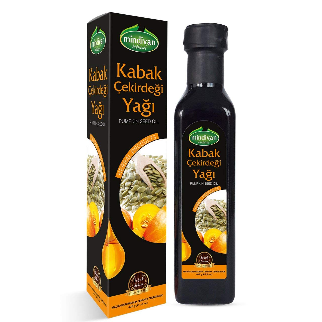 Kabak Çekirdeği Yağı SABİT 250 CC