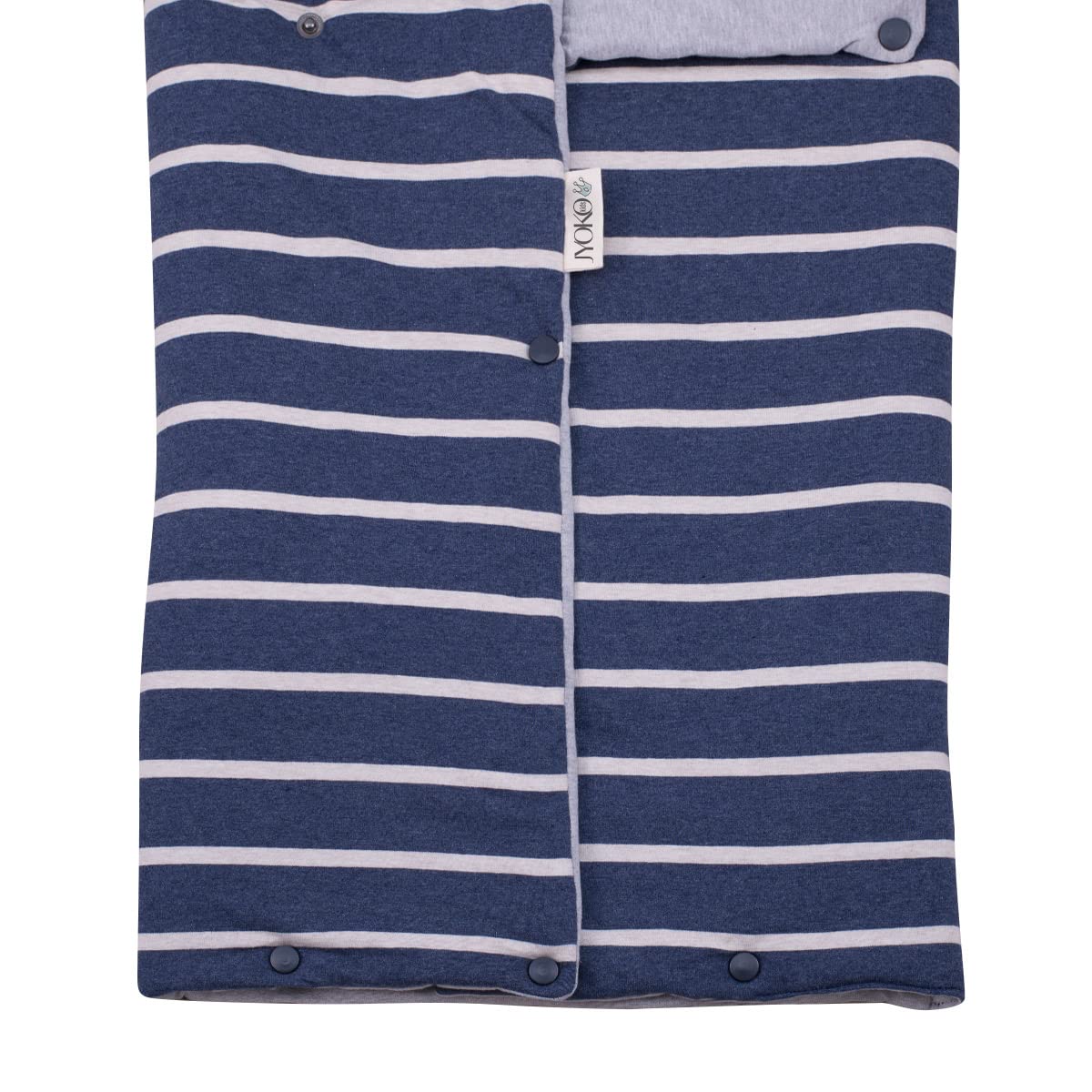 JYOKO Kids Sac pour nacelle - Coloris au Choix (Sailor Stripes, Coton)