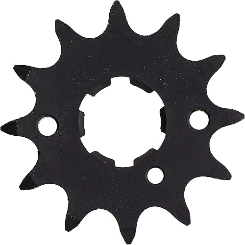 Miniatura 3 de NICHE Combo de cadena de piñón de transmisión para Yamaha Grizzly Hunter Breeze 125 delantero 12 trasero 32 dientes 520V junta tórica 74 eslabones