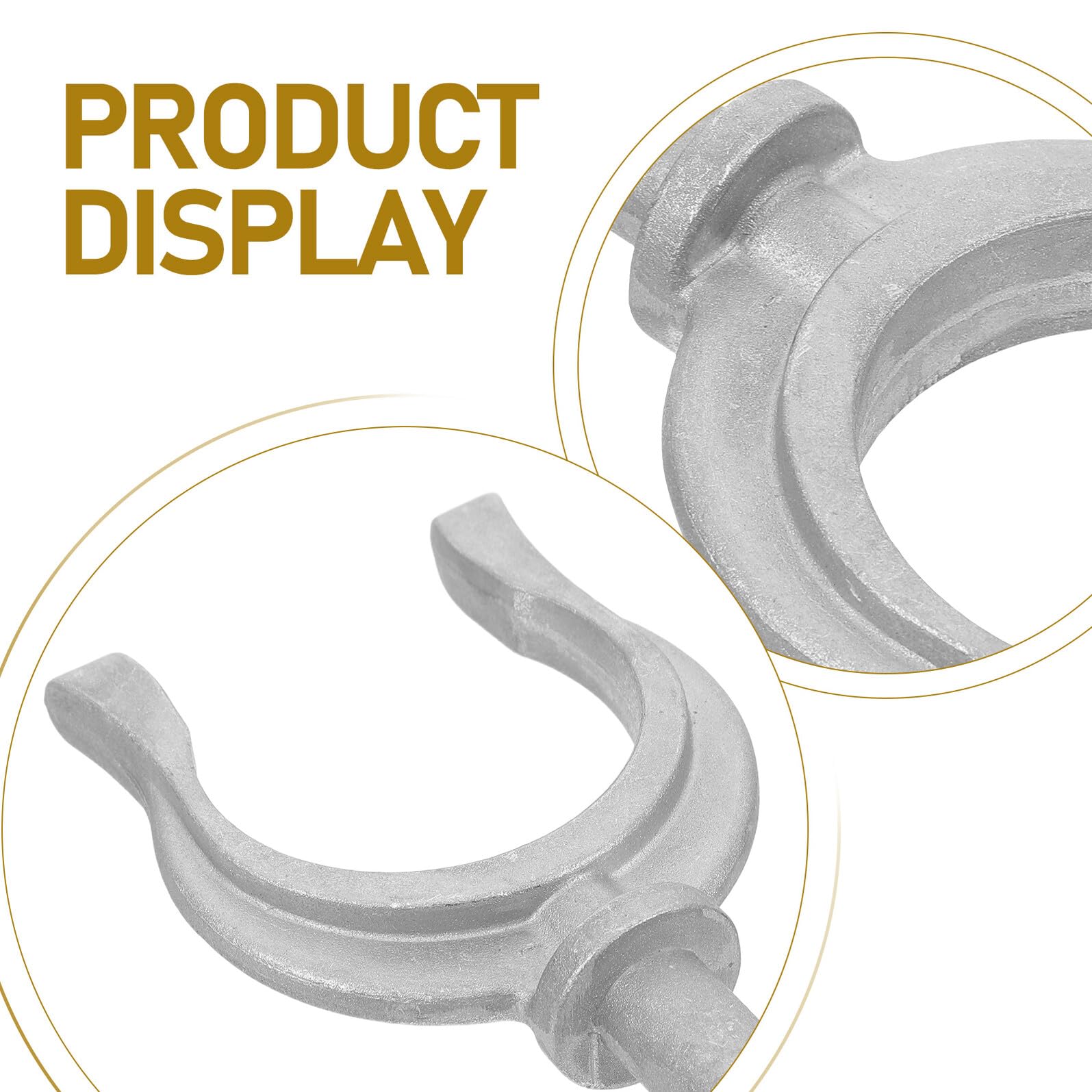 Toyvian Support de Pagaie en Alliage D'aluminium Argenté Minimisant la Résistance à l'eau Léger pour Yacht et Bateau Marin pour Accessoires de Kayak et Canoë