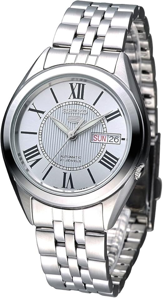 Amazon.com: Seiko 5 SNKL29K1 Automatic Silver Steel Bracelet \u0026 Case Men's  Watch : Clothing, Shoes \u0026 Jewelry