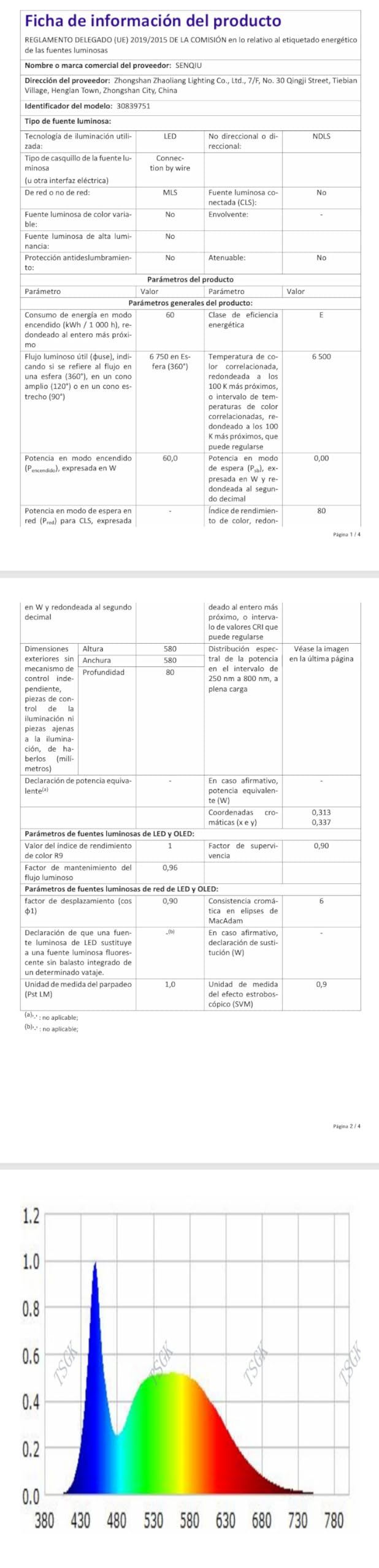 Moderna Lámpara de Techo, 60W Plafon Led Techo | Blanco frío 6500K, Luz de Techo Plata Diseño Forma de Flor Para Salon Dormitorio Comedor Cocina, 58cm