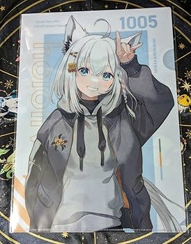 Amazon.co.jp: ホロ ライブ クリアファイル 白上フブキ : 文房具