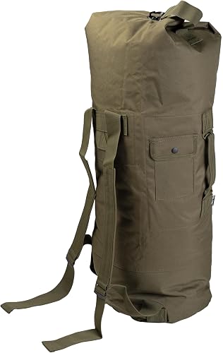 Sac Marin Toile Robuste Style Militaire 90 L