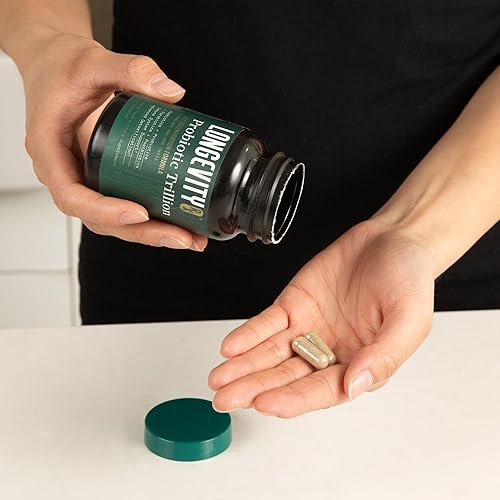 Miniatura 4 de Trillón de probióticos - 1 billón de UFC con prebióticos, probióticos, parabióticos y postbióticos - Bacillus Subtilis AB-22 - Salud intestinal,