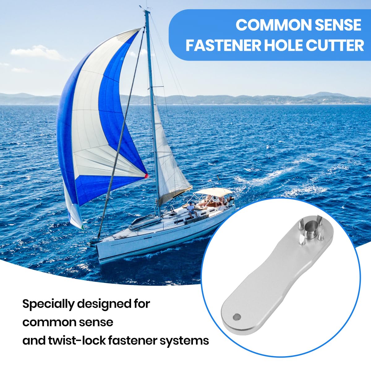 Boat Canvas Hole Punch - Twist Lock Fastener -2