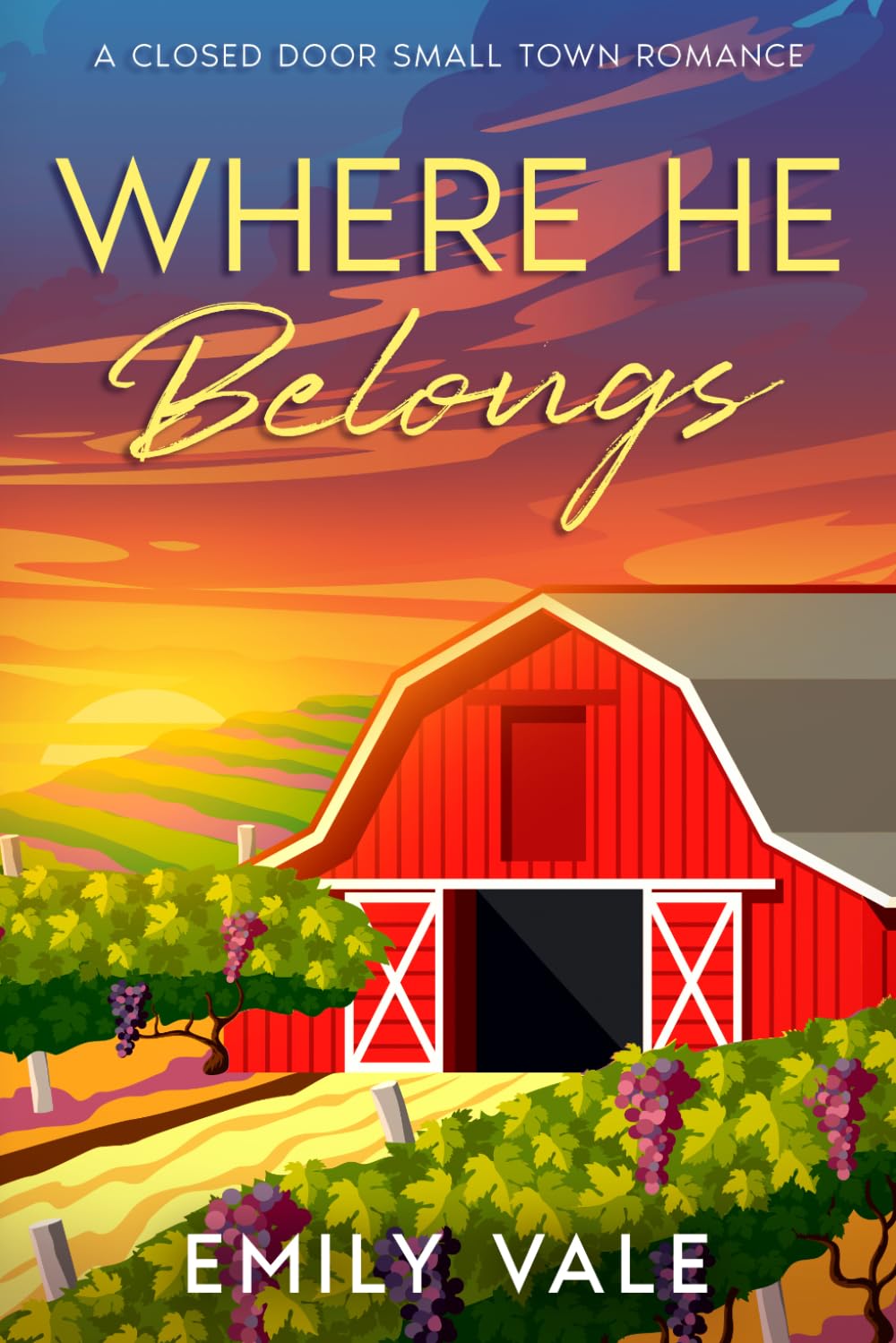 Where He Belongs: A Closed Door Small Town Romance (Love in Fortuna Creek Valley)