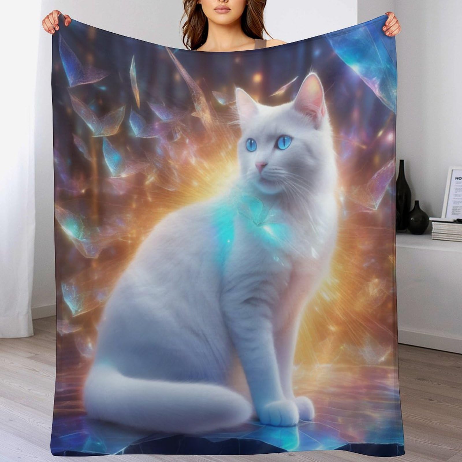 Manta de franela para sofá colcha de tacto suave diseño sofisticado