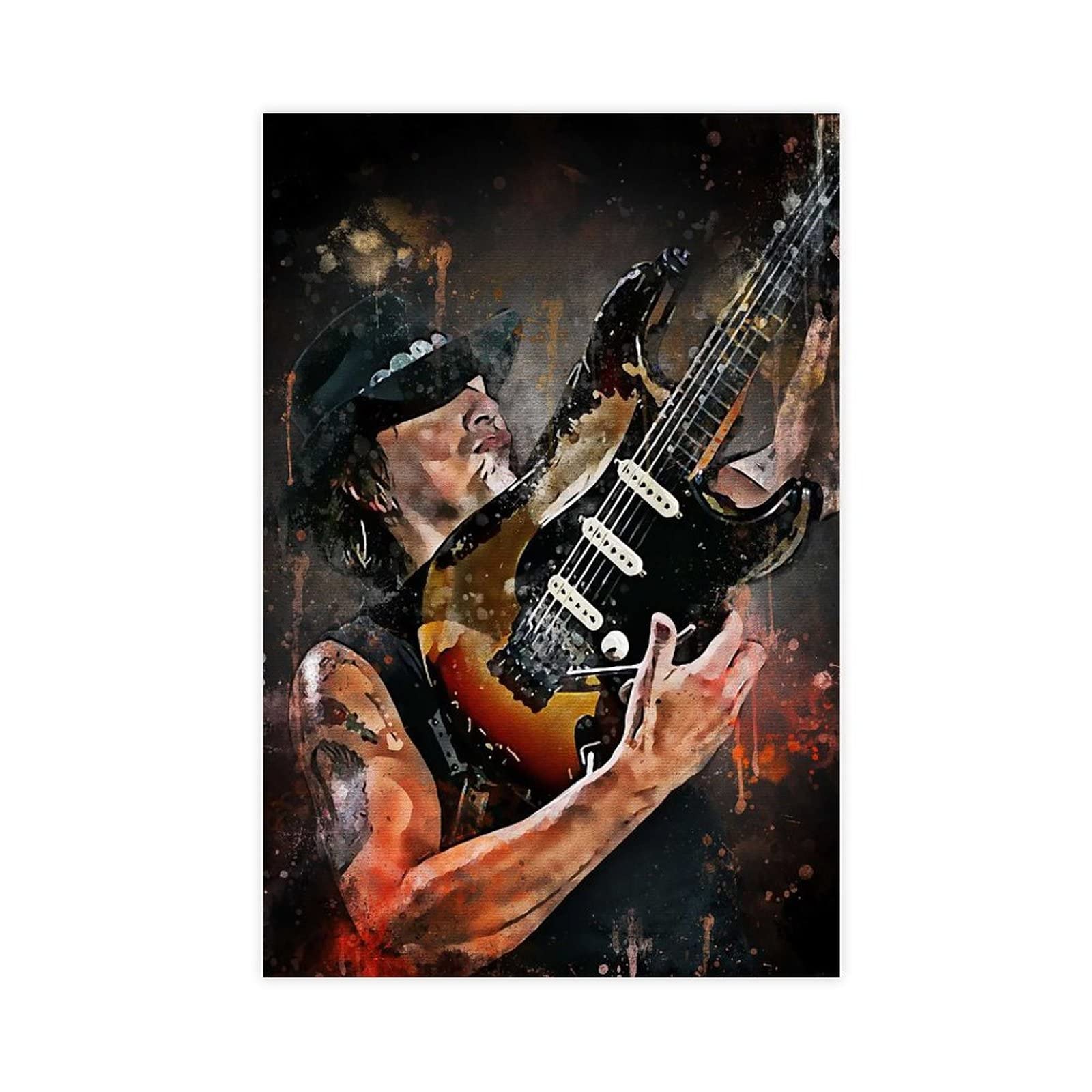 Richie Sambora Poster Canvas Poster Wall Art Decor Print Picture Paintings for Living Room Bedroom Decoration Unframe: 12x18inch(30x45cm)