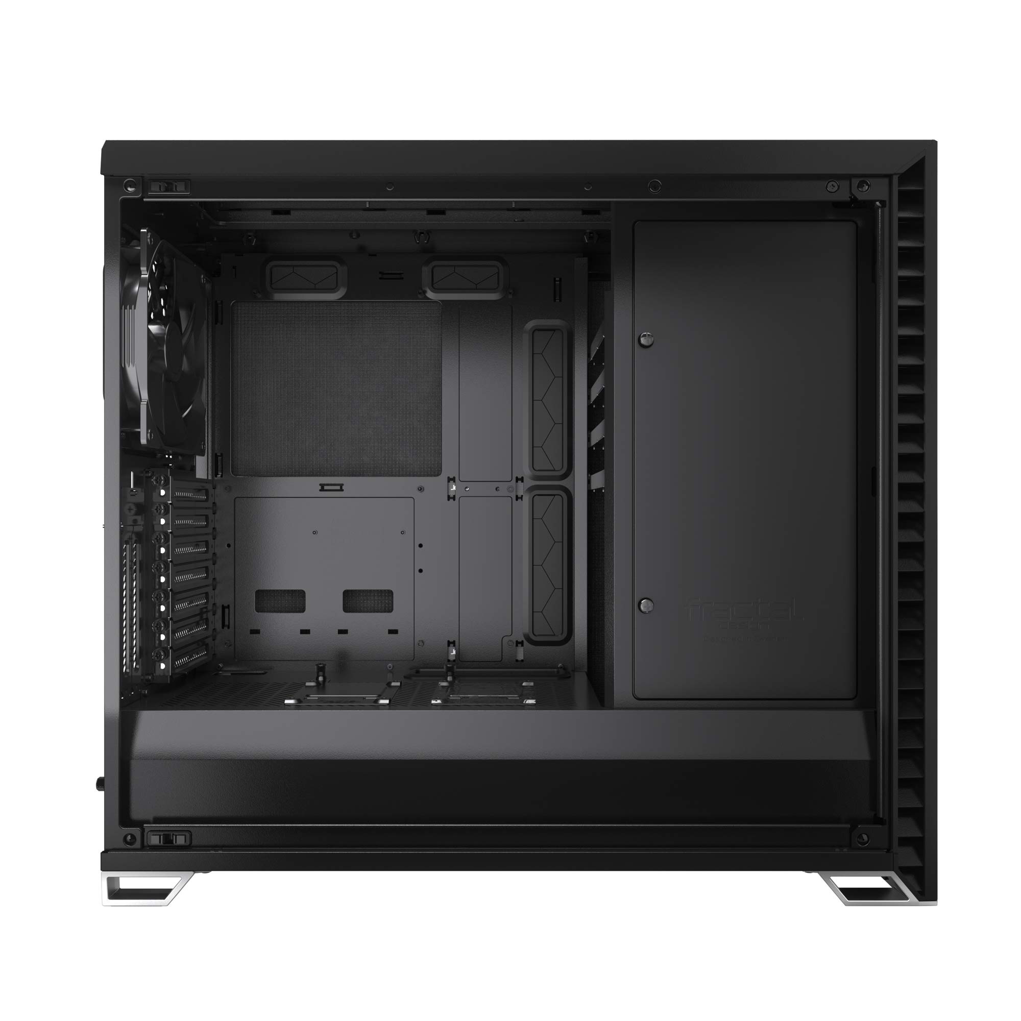 Amazon | Fractal Design Vector RS - Blackout TG ミドルタワー