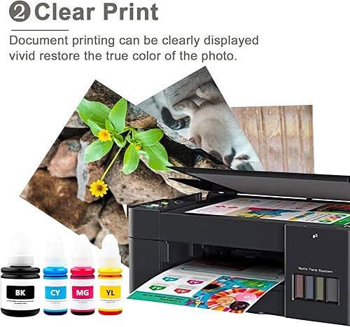 Miniatura 3 de GI-290 GI290 - Botellas de tinta de repuesto para Canon PIXMA G4210 G3200 G4200 G1000 G1200 G1800 G2100 G2200 G2400 G2800 G3600 G3800 G411 32 ES