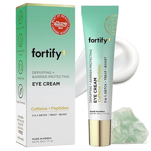 Miniatura 9 de Fortify Natural Skincare - Crema de ojos - Deshincha + protección  Ayuda a proteger, hidratar y refrescar  Belleza limpia  Hecho en Corea - 30ML