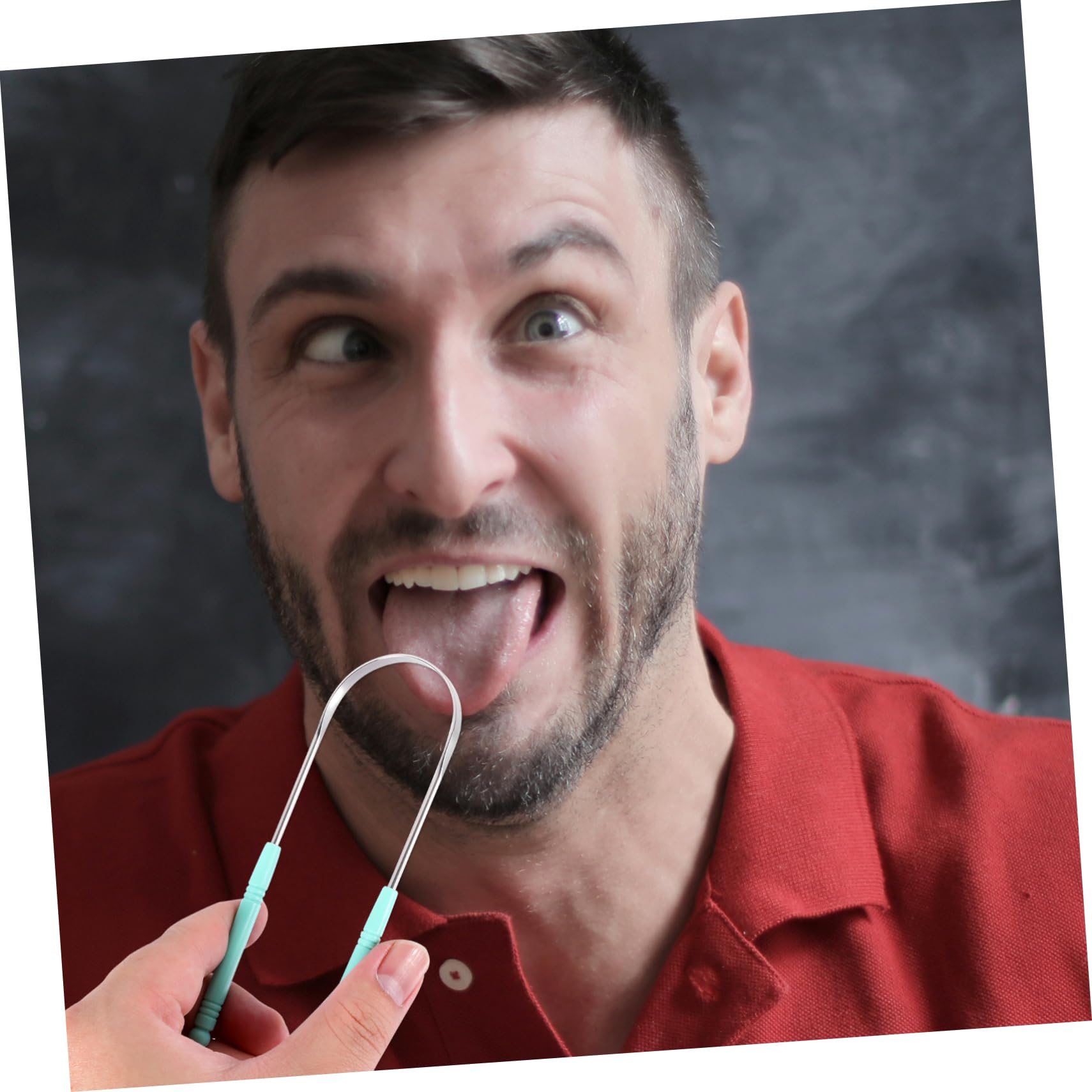3 set Raschietto Per La Lingua Strumento Per Raschiare La Lingua Puliscilingua Dispositivo Per Raschiare La Lingua Puliscilingua Dispositivo Orale In Acciaio 4 pezzi*3