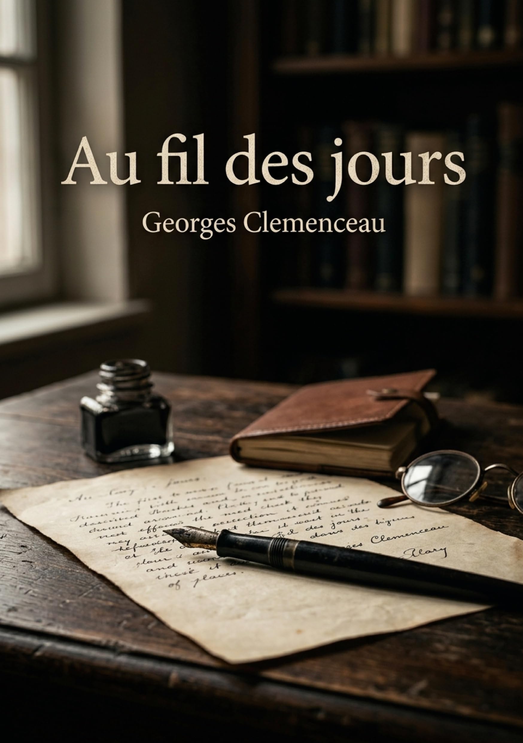 Au fil des jours: Une exploration des pensées et réflexions de Georges Clemenceau sur la vie, la mort et la condition humaine, tirées de ses chroniques.