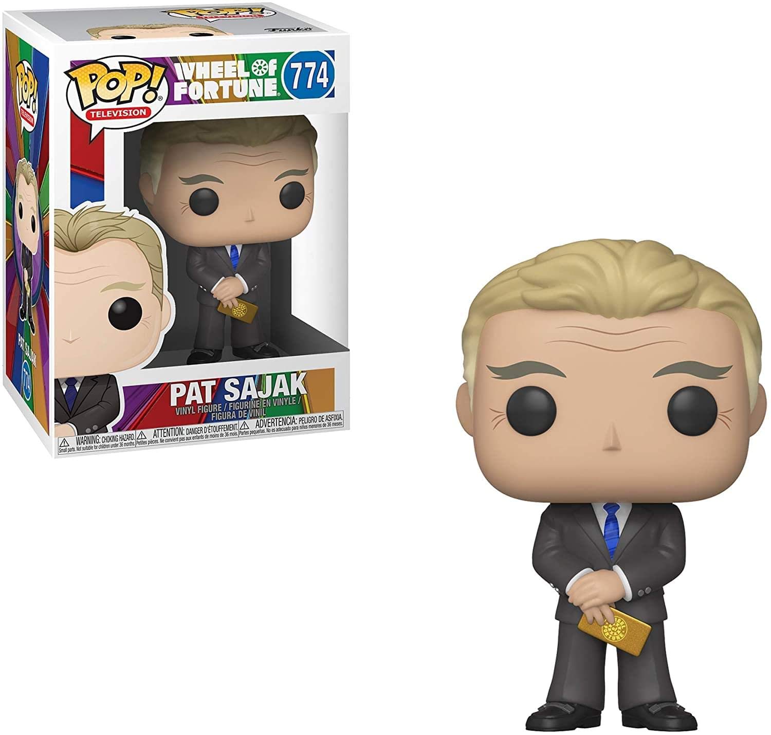 Amazon.com: Funko Pop! TV: Wheel of Fortune - Pat Sajak : Toys & Games