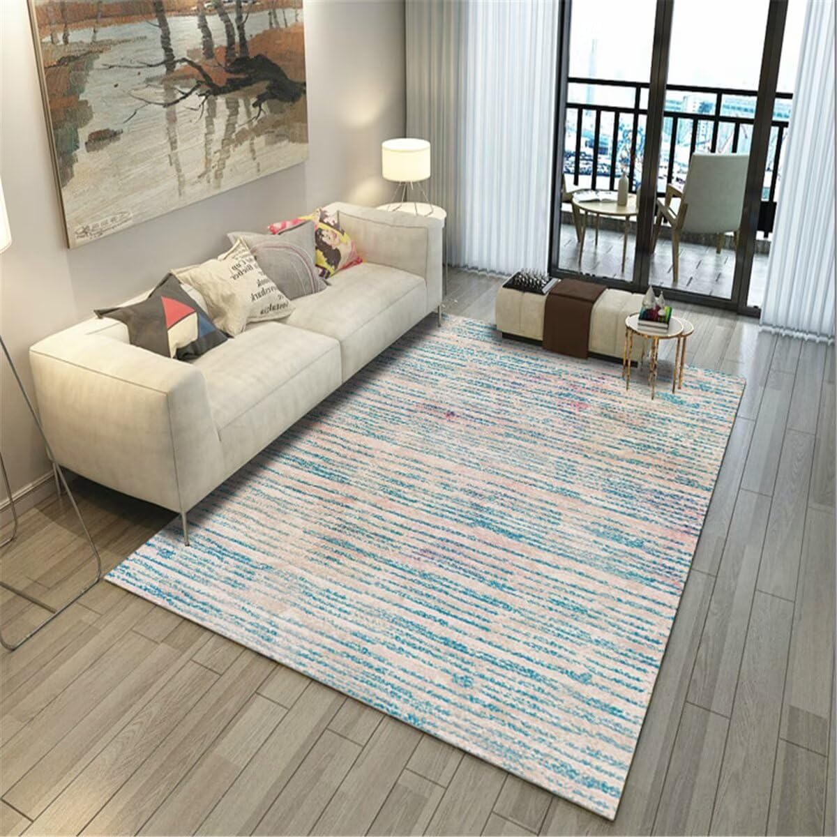 Tapis de bureau rose pour coin travail ou chambre d'enfant