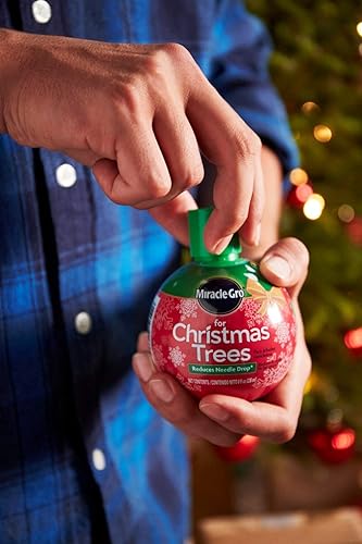 Miniatura 8 de Miracle-Gro Alimento para plantas de árbol de Navidad, hidrata árboles y mantiene los árboles de Navidad verdes durante toda la temporada navideña,