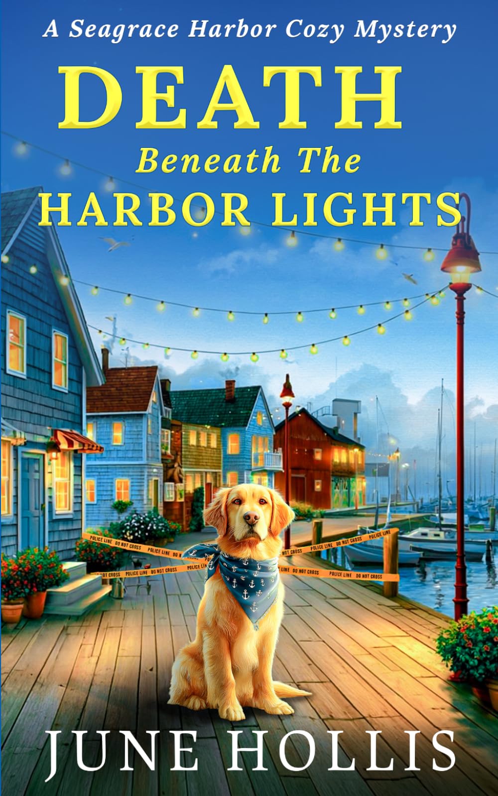 Death Beneath The Harbor Lights: An Utterly Gripping Cozy Mystery