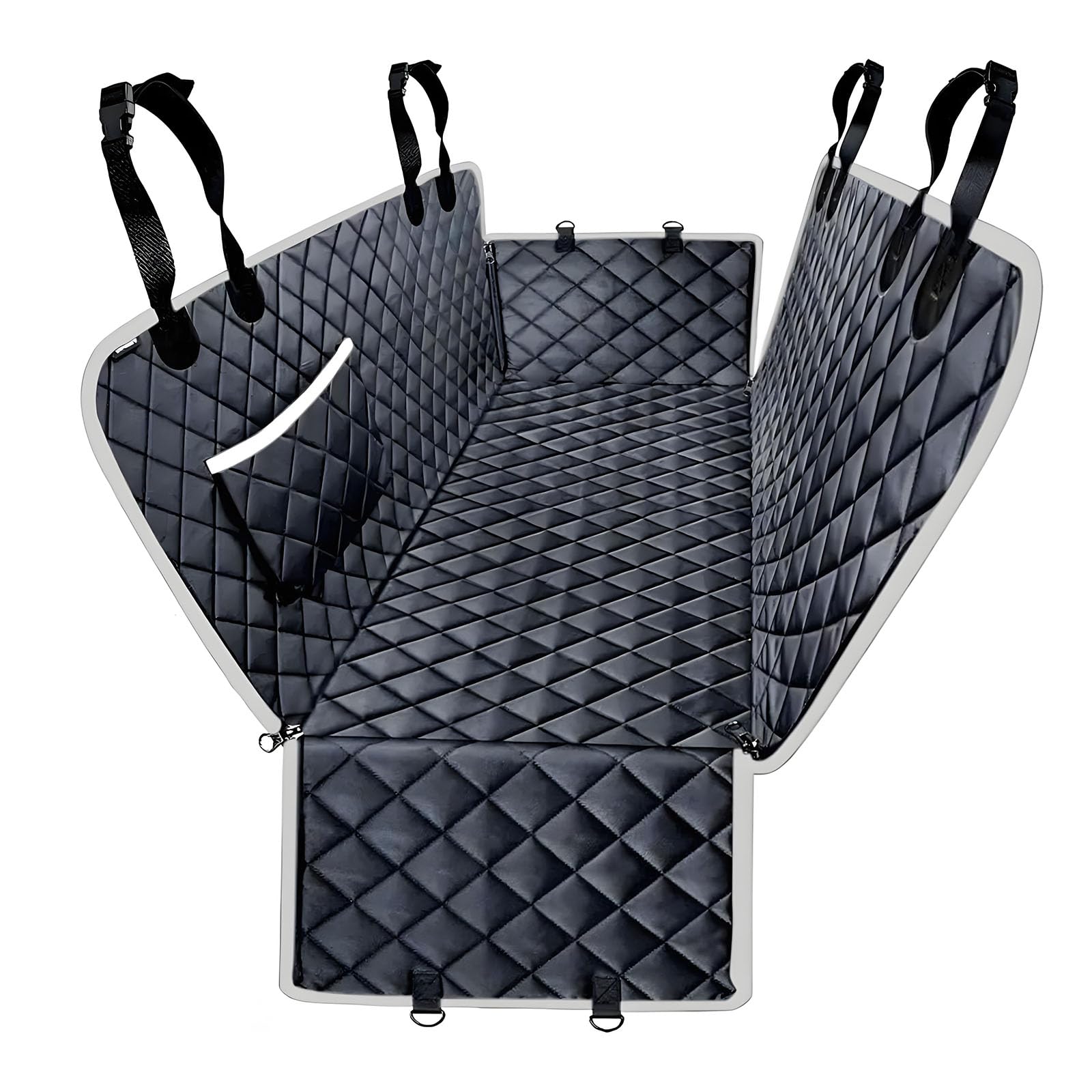 MEILIANQIPEI Dog Car Seat Cover for Leapmotor T03 2026 2025 2024, Cargo Liner Waterproof Pet Hammock Anti-slip Automotive Rear Seat Protector