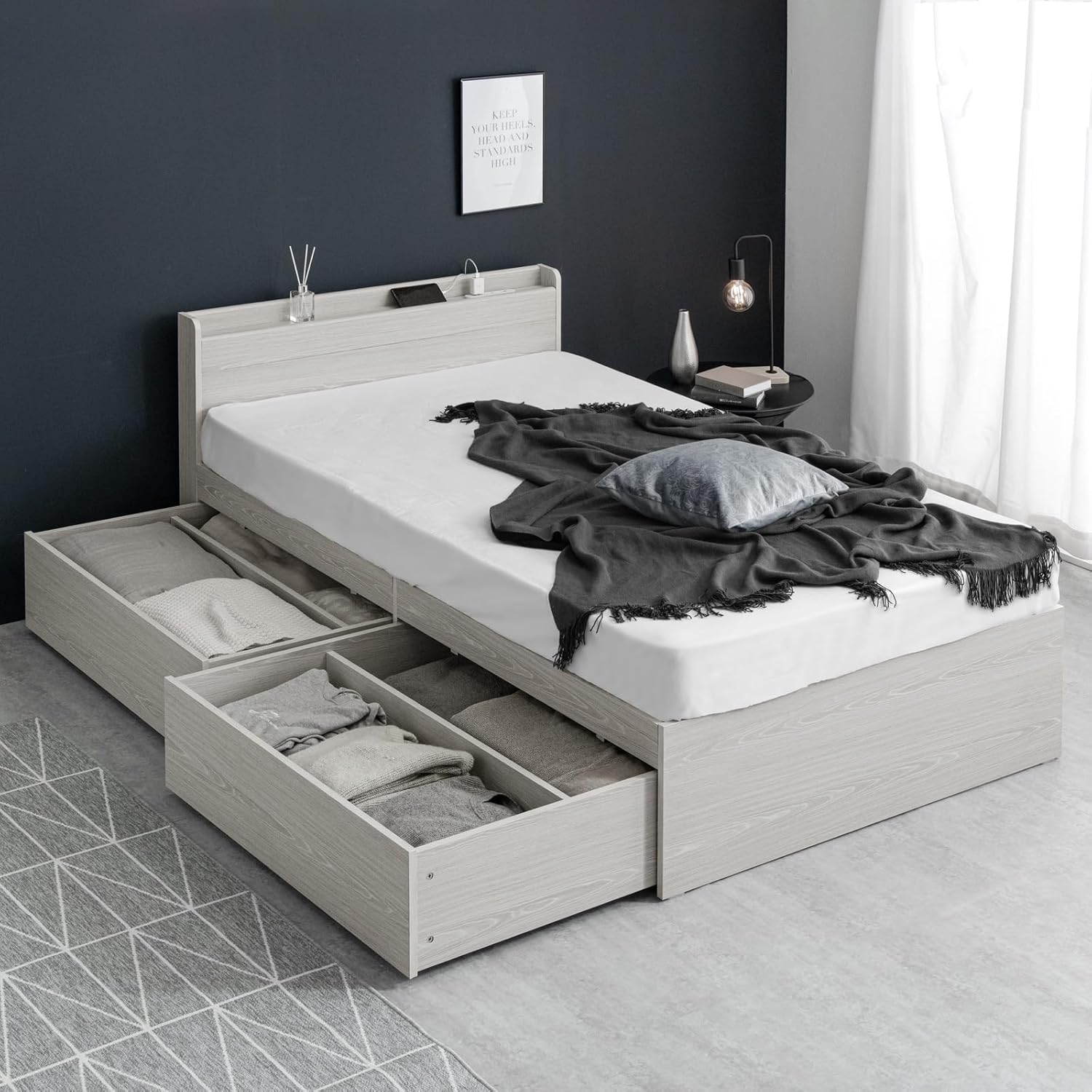 布団 引っ越し ボンネルコイル マットレス ダブル 寝具 無印 ベッド