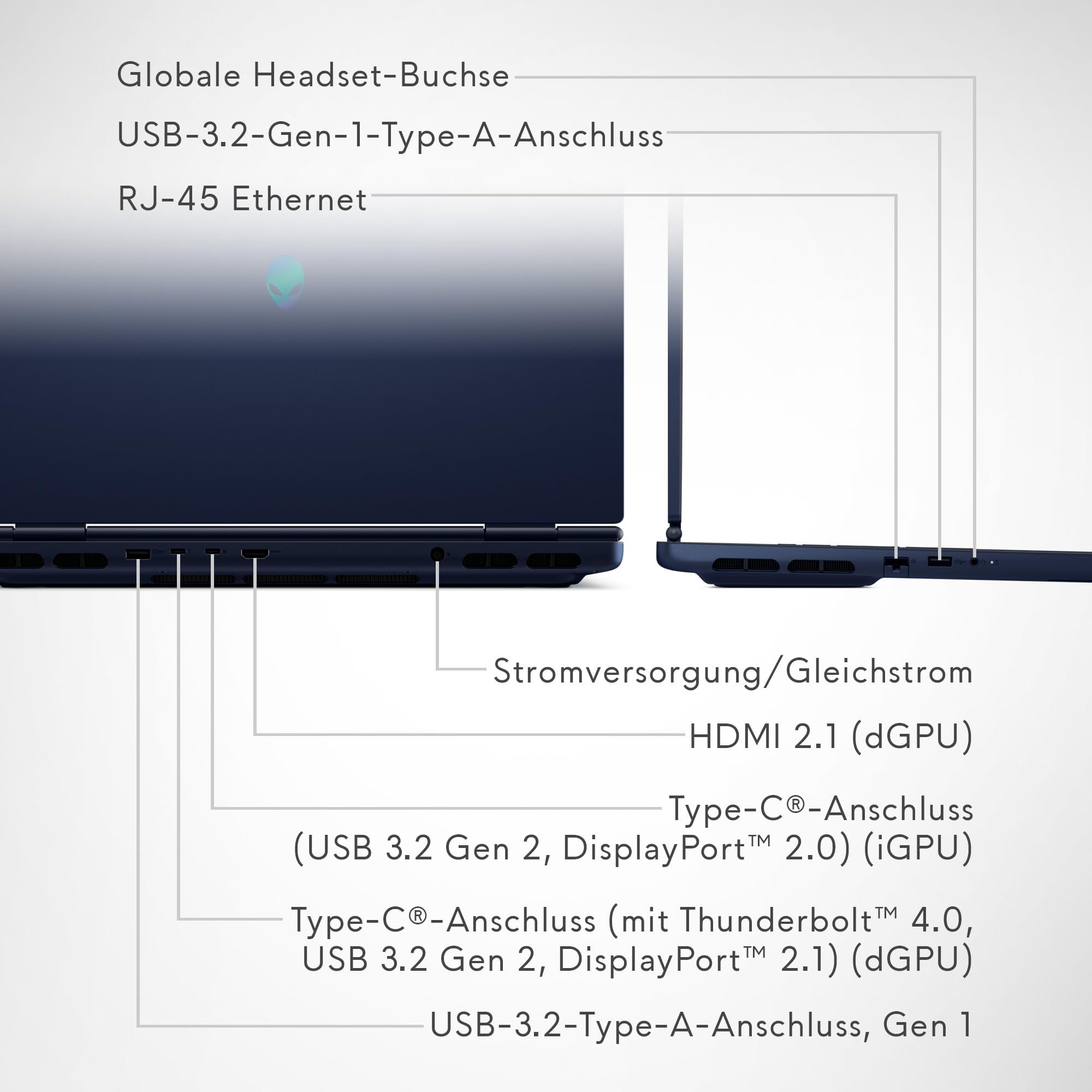 Alienware Aurora Gaming Laptop 16" WQXGA 240Hz G-Sync Intel U9 275HX RTX 5070 32GB RAM 1TB SSD Win 11 Home