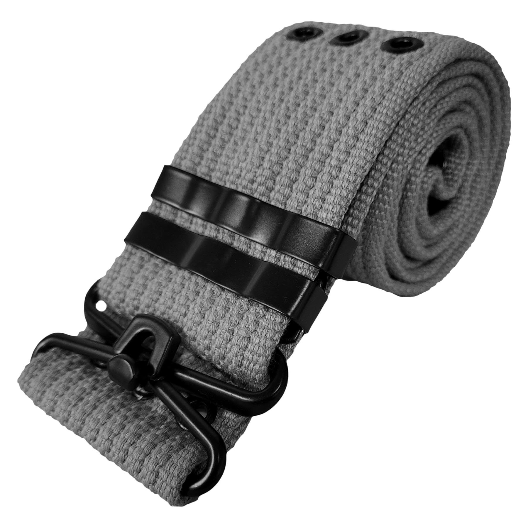 Outbound Unisex Grey Webbing Pistol Belt [Grey]