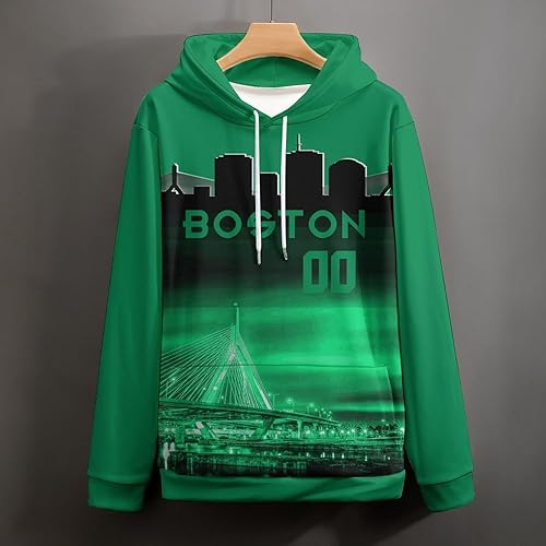 Miniatura 6 de City Nightscape - Sudadera con capucha de baloncesto para hombre, sudadera de baloncesto personalizada, color del equipo, añade nombre y número