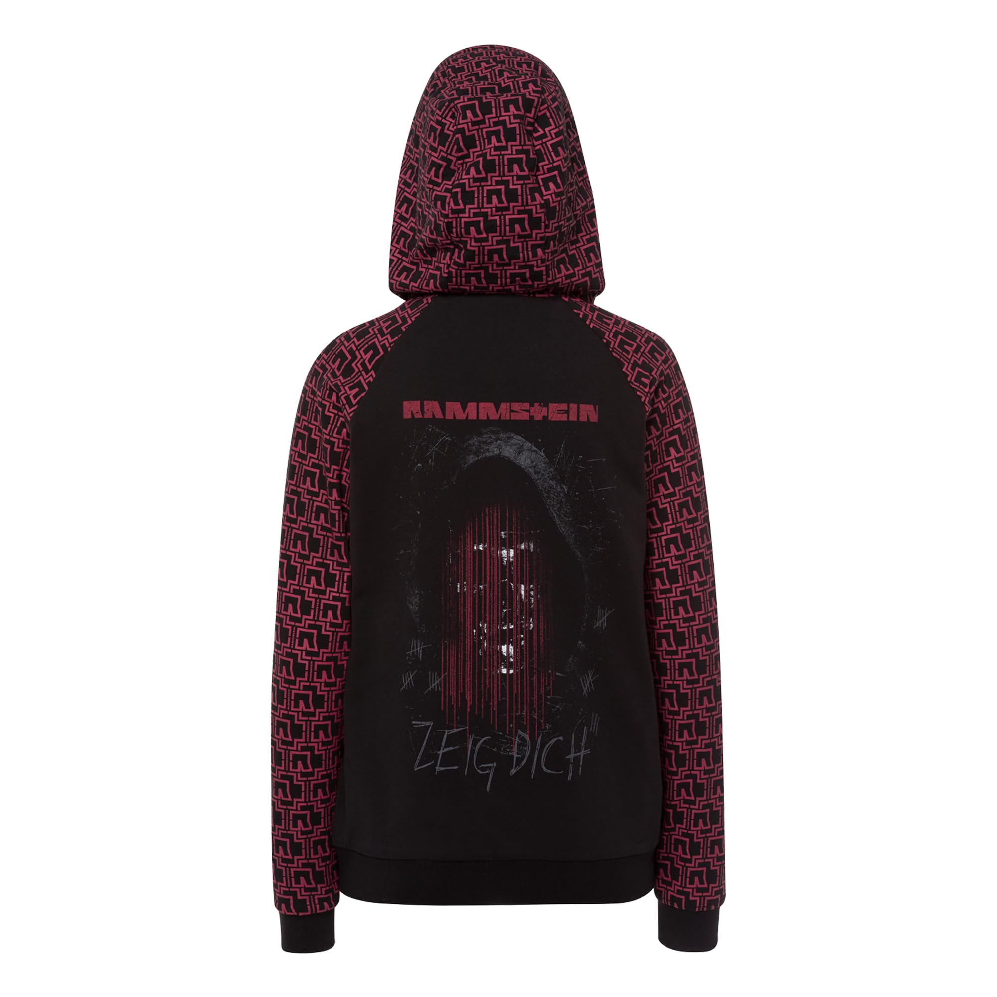 Rammstein Frauen Wendejacke Guillotine schwarz, Offizielles Band Merchandise