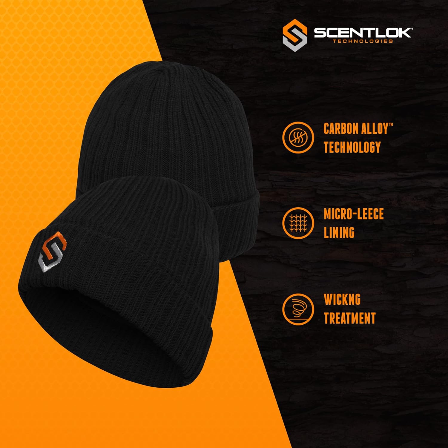 ScentLok Carbon Alloy Knit Beanie, One Size Fits Most - Image 4