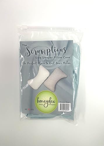 Miniatura 5 de Honeydew Funda de almohada lateral tamaño Queen, se adapta a las deliciosas almohadas curvadas y essence para dormir de lado, tela de bambú