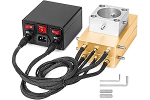 4" x 7" Heat Press Plates Kit: DIY Industrial Heat Extractor