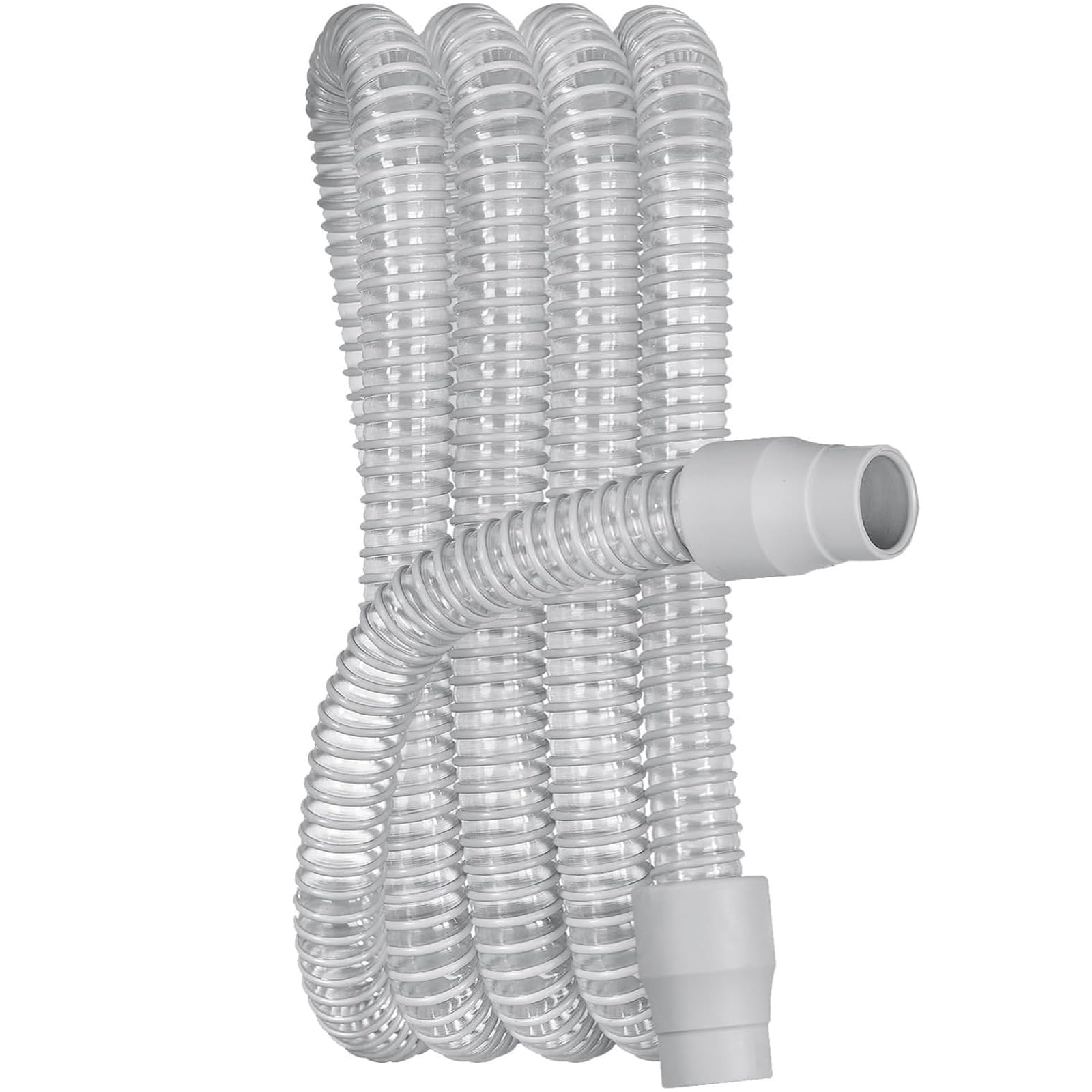 Tuyau Universel 6 Pieds avec Connecteurs Standard 22 mm | Tube d’Air Flexible et Léger pour Masque | Accessoire Essentiel pour la Plupart des Machines