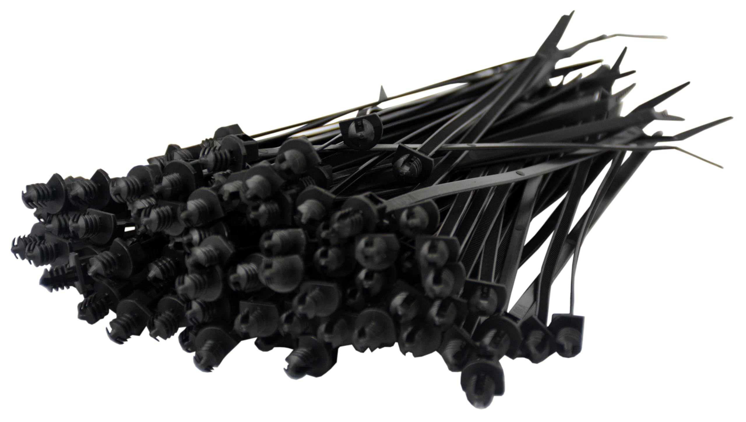 Pro para B8Ftpm100 (abeto árbol Empuje Monte Cable Tie, UV Nylon negro, 100-Pack