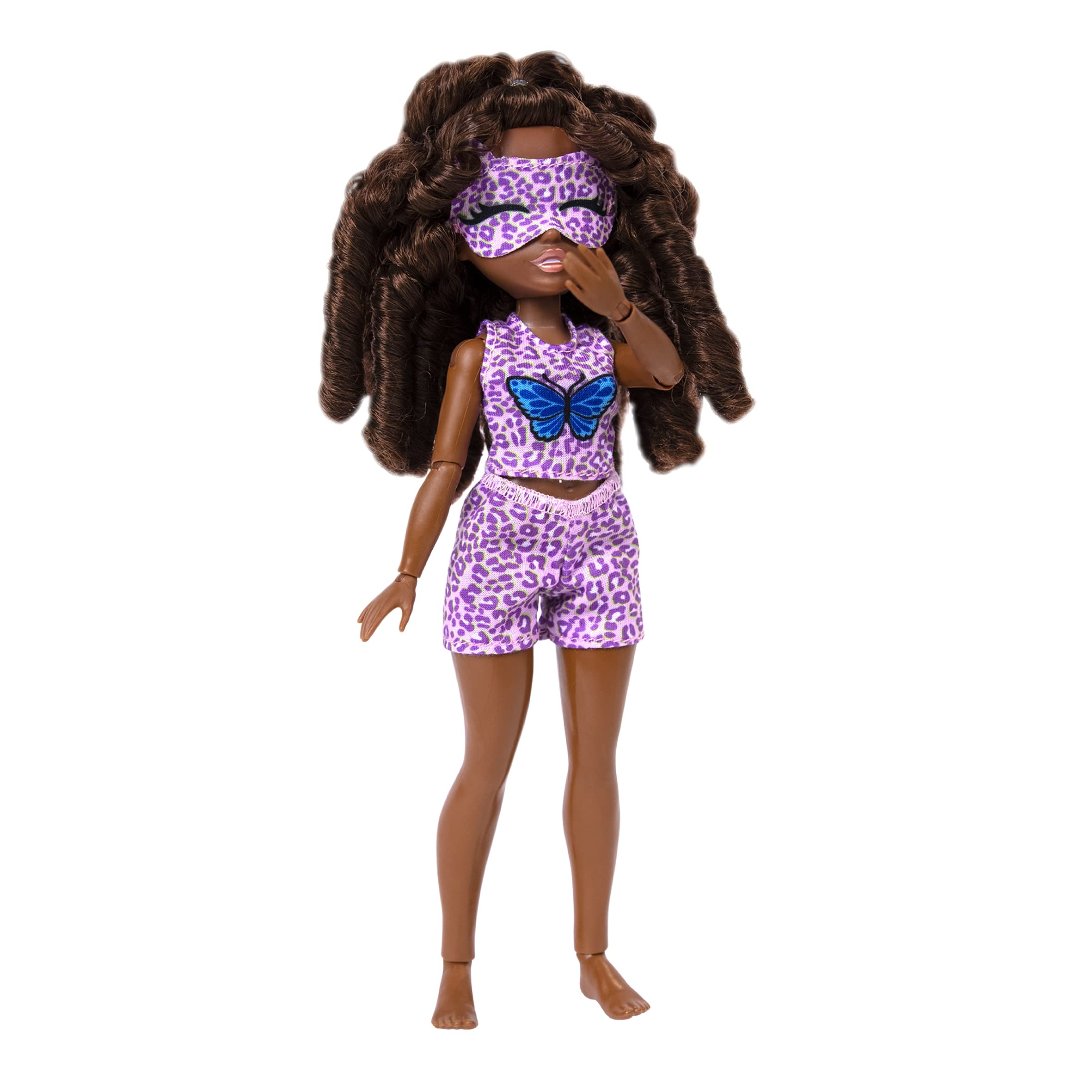 InstaGlam Glo Up Girls Kenzie Fashion Doll With 25 fashion Surprises and accessories. Collectable Doll for kids Age 6+ 10 inch scale doll Unboxing toy