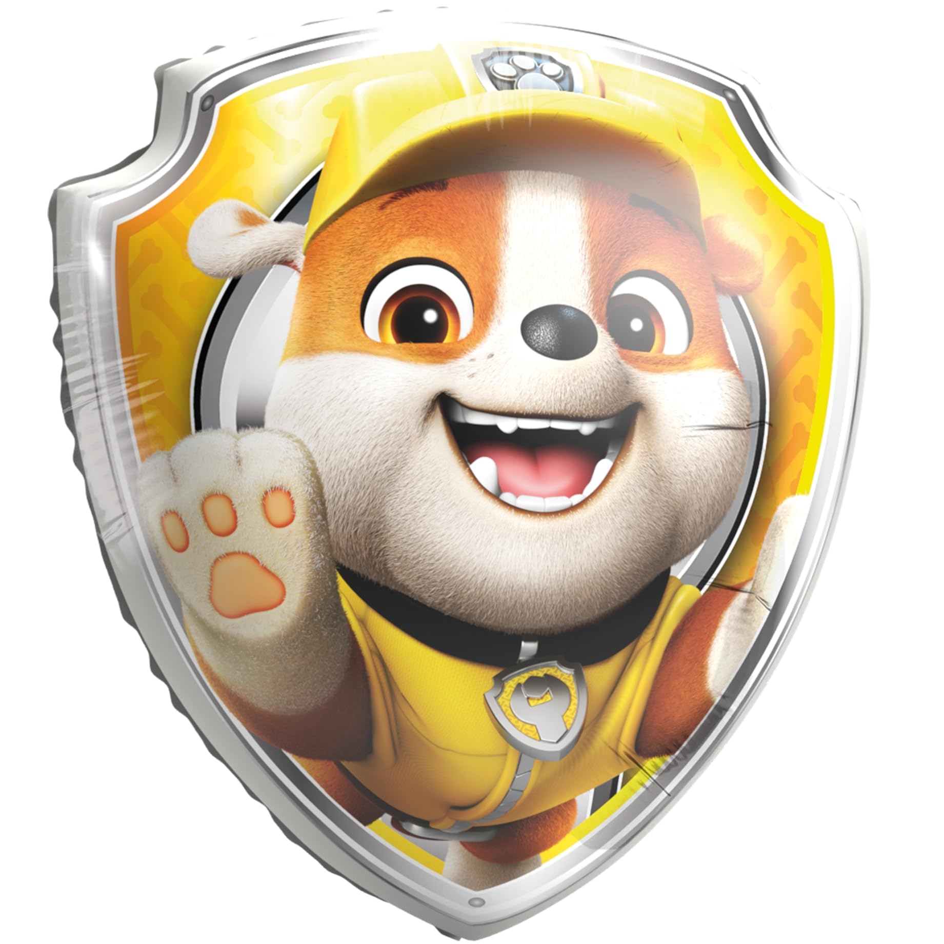 Rubble Paw Patrol Shaped Foil Balloon