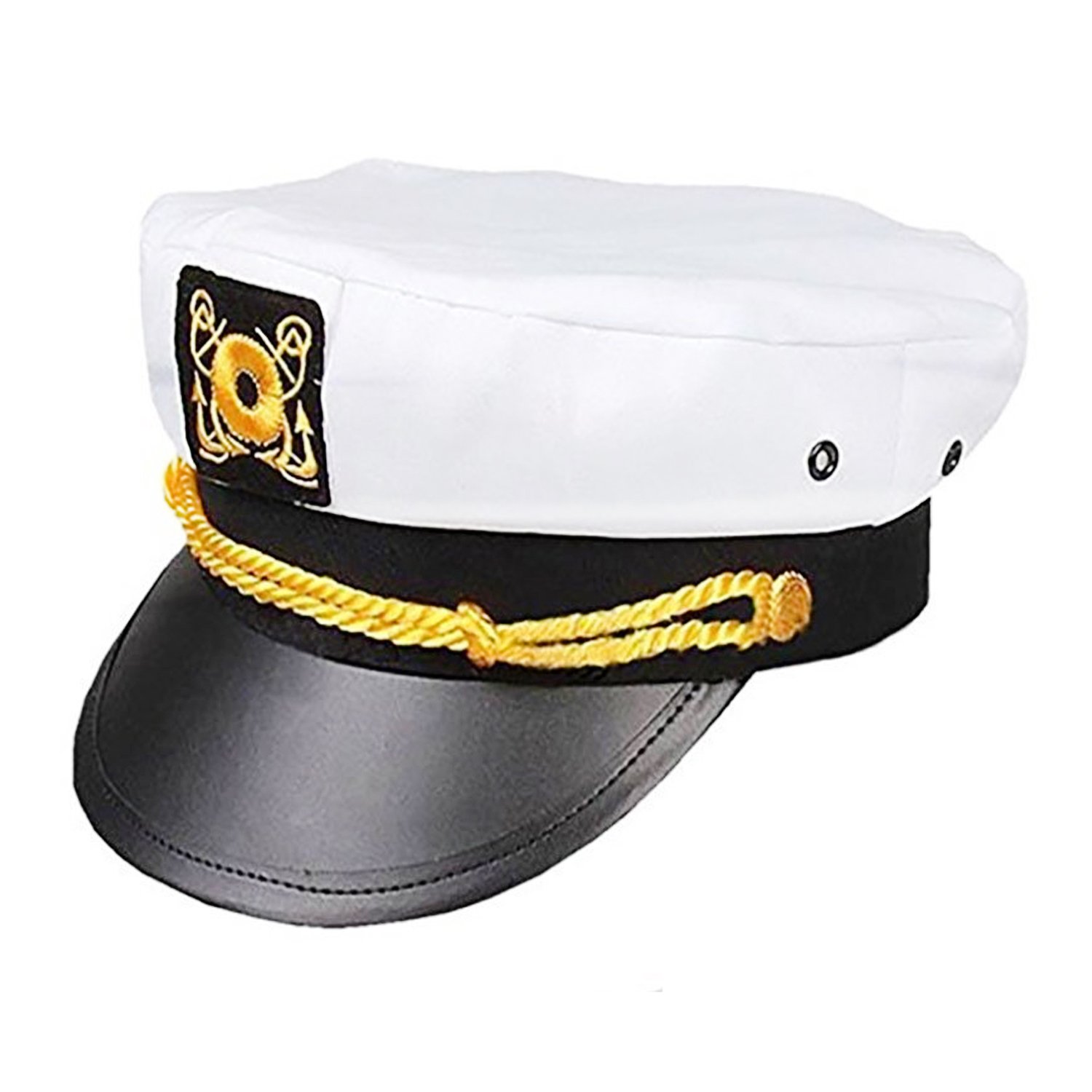 Yacht Captain & Sailor Costume Set Hat,Corn Cob Pipe,Aviator