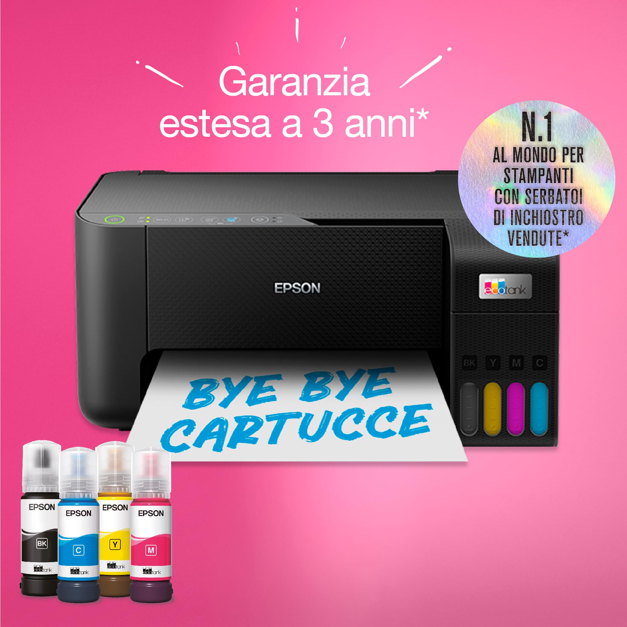 Epson EcoTank ET-2810 modello obsoleto non in vendita sostituito da EcoTank ET-2862 B0CPPLD6B2