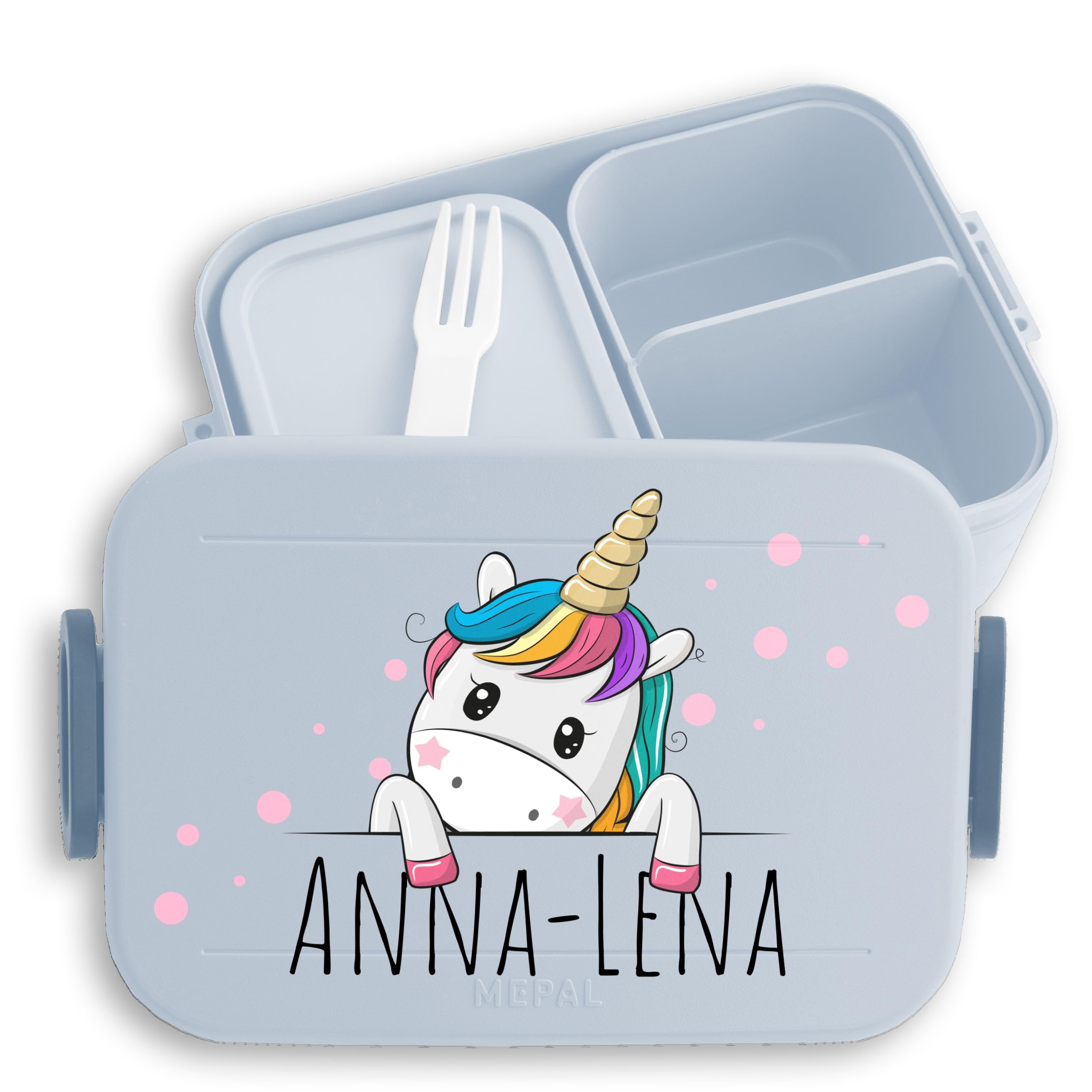 Personalisiert Bento Box Für Kinder - 900 Ml Mit Name & Jahreszahl