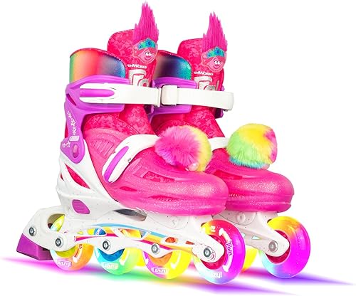 Miniatura 10 de Crazy Skates Patines en línea ajustables para niñas y niños - Ajuste para adaptarse a 4 tamaños - Modelo 148