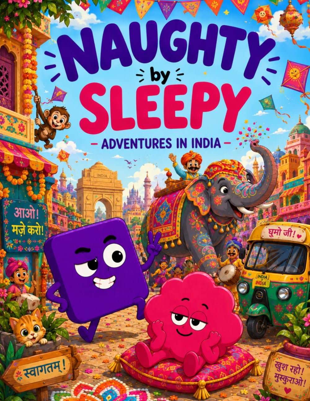 Naughty by Sleepy: Adventures in India