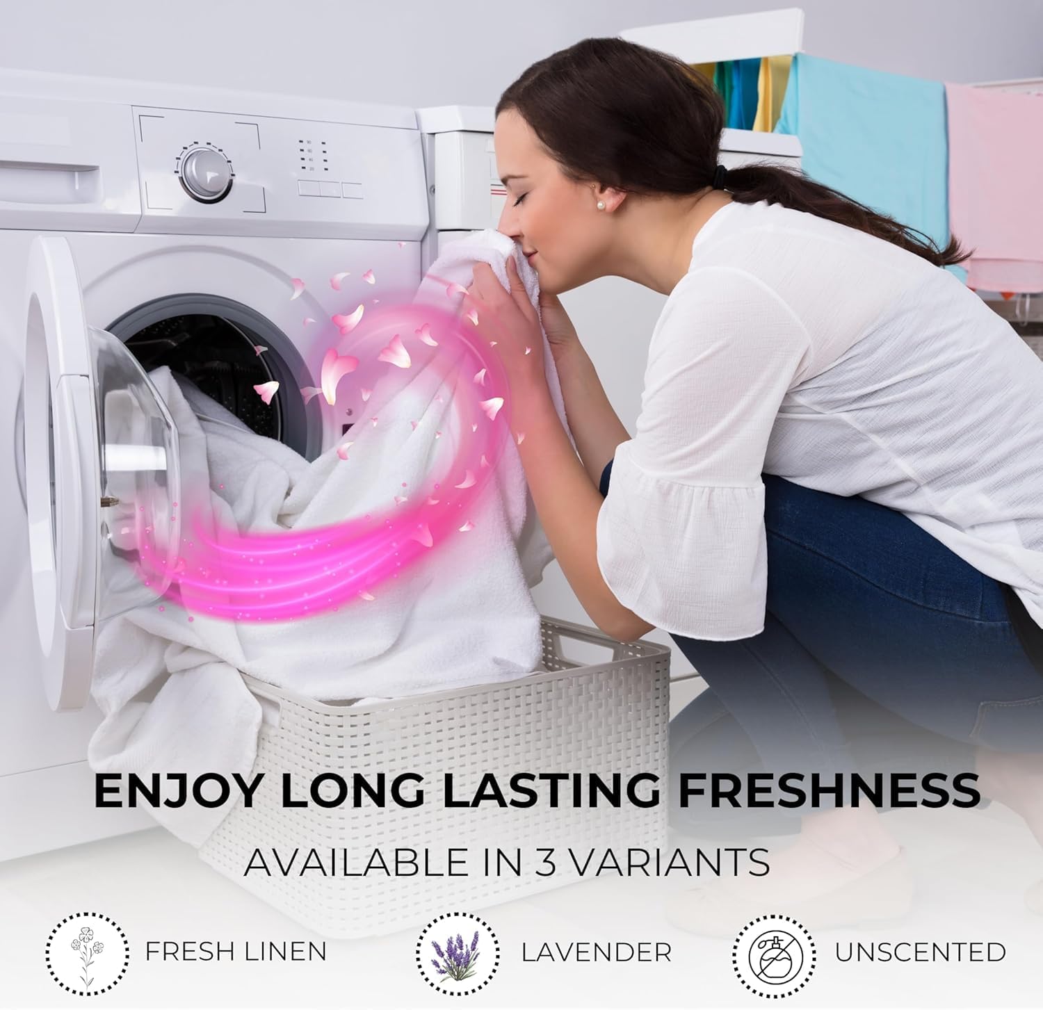 Laundry Deternt Sheets lavender scent– Powerful Cold + Hot Water Clean |