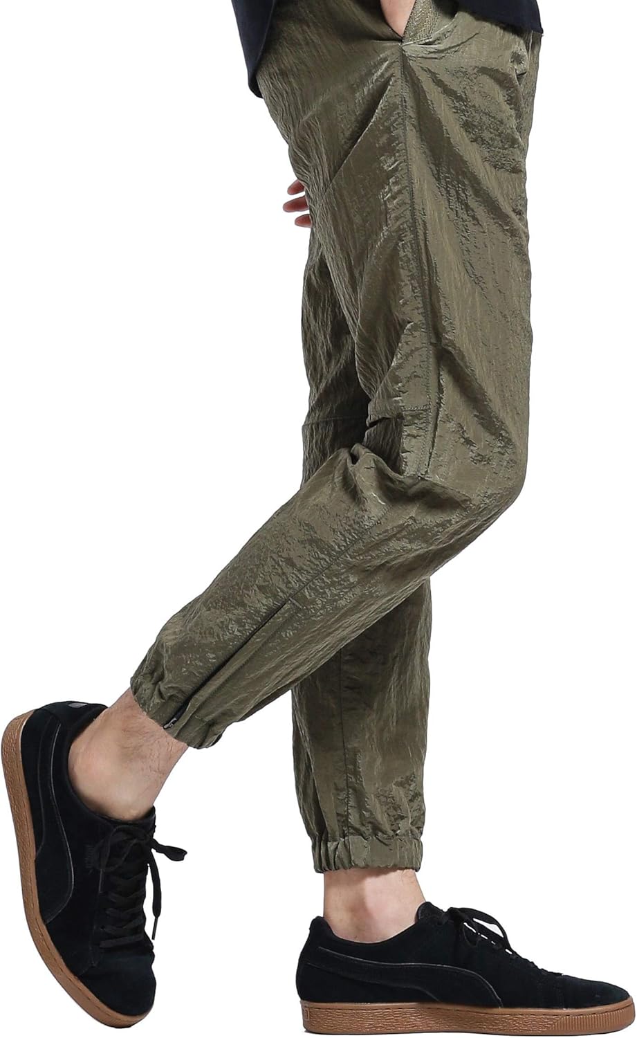 ナノユニバース ノーブルナイロン イージー パンツ メンズ Faz Co Zm