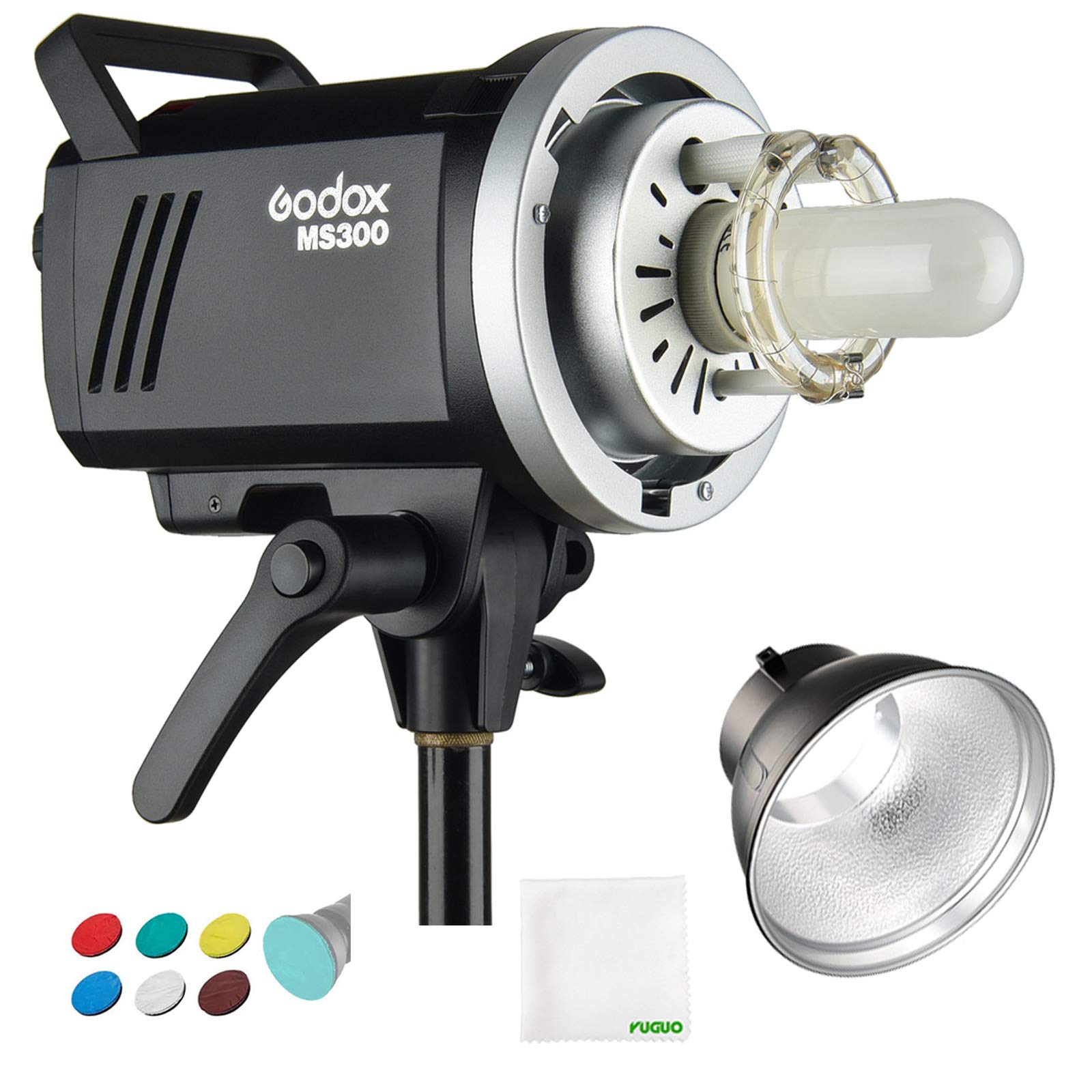 Godox MS300 Compact Studio Flash 300W 2.4G Wireless Monolight with 150W Modeling Lamp,Outstanding Po