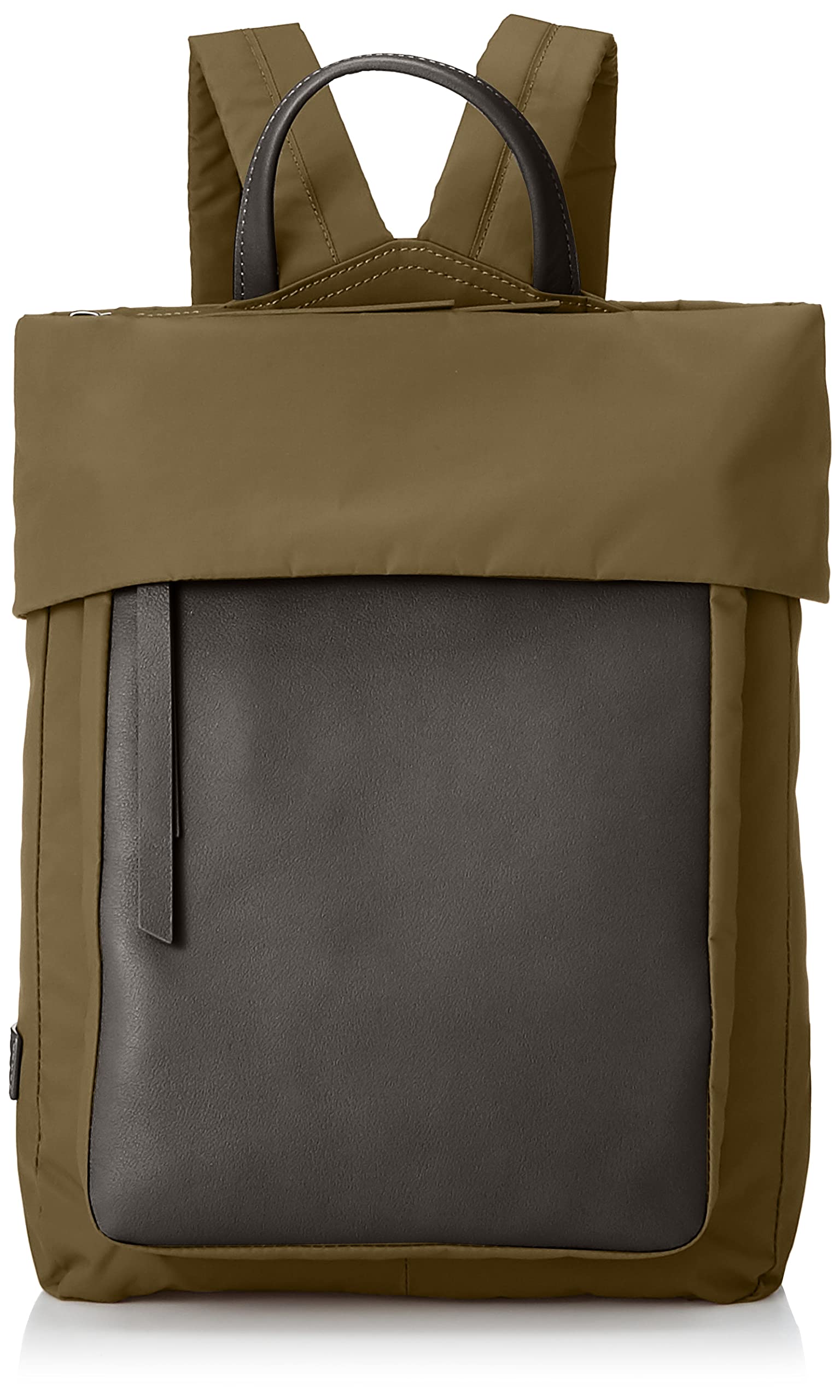 Amazon | リサイクルナイロン×カウレザー ラップリュック Sサイズ | Y 