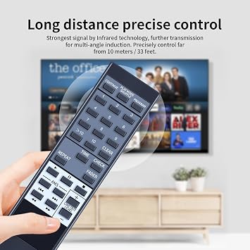 RM-D420 Replacement Remote for Sony CDP-213 CDP-261 CDP-CX350 CDP-XE