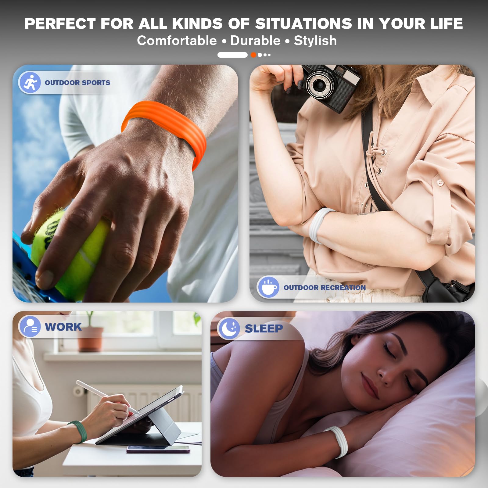 Bracelets en silicone compatibles avec Google Fitbit Air