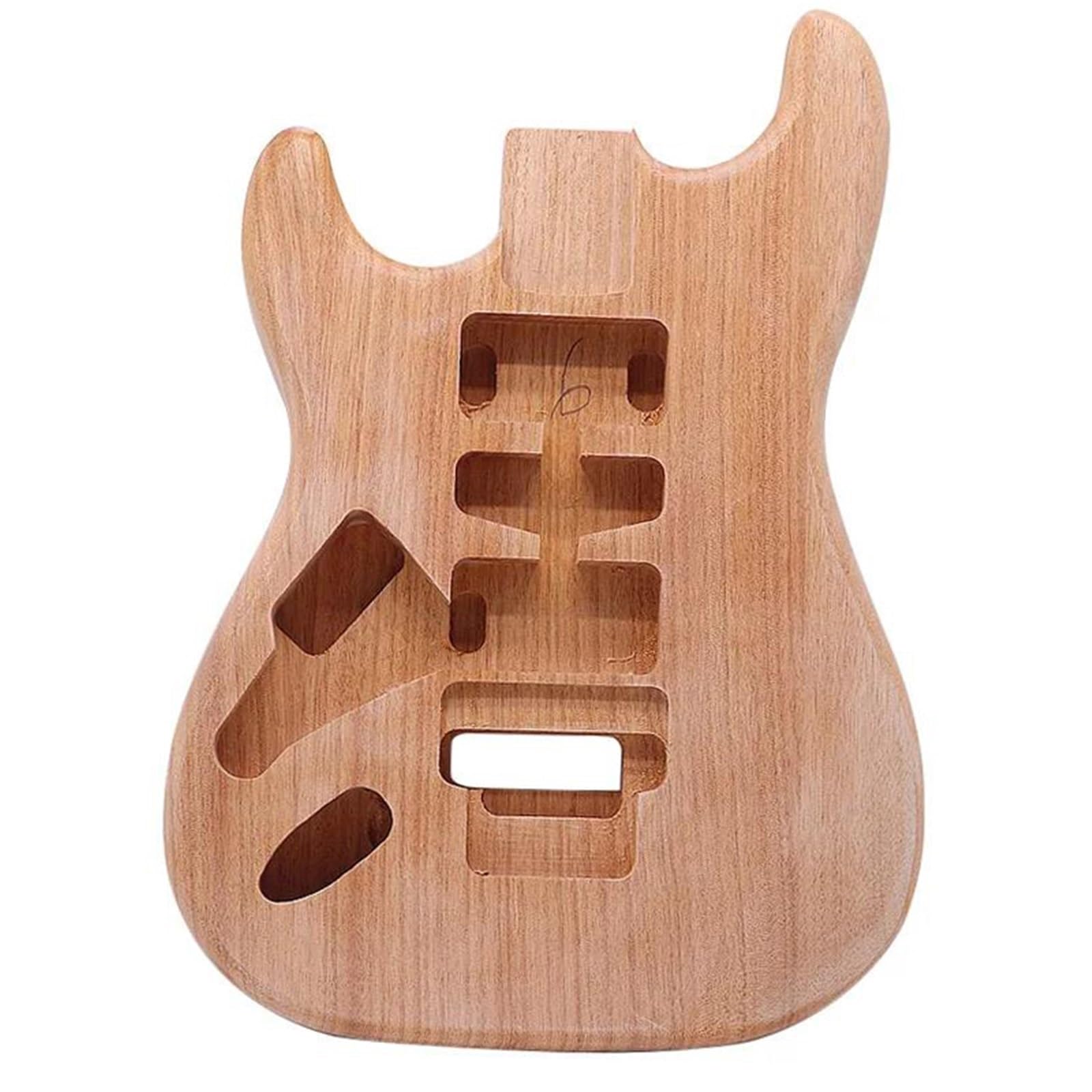 Corpo Per Chitarra Incompiuto Corpo Della Chitarra Elettrica Per Mancini In Legno Di Okoume Colore Naturale