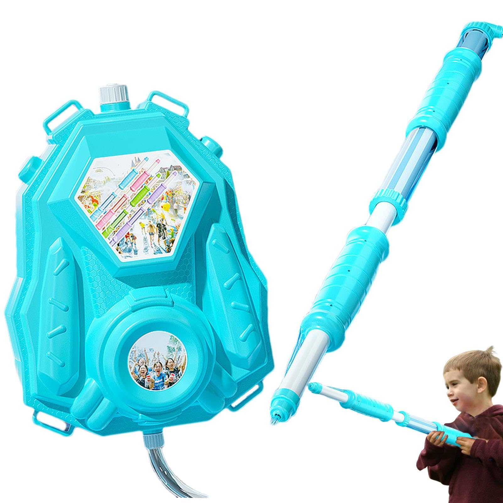 Giochi per piscine d'acqua,Giochi acquatici per zaini,Giochi d'acqua per | esterni estraibili a tenuta stagna Iniettore di giochi d'acqua | Giocattolo creativo estivo all'aperto Giocattoli per spruzzi