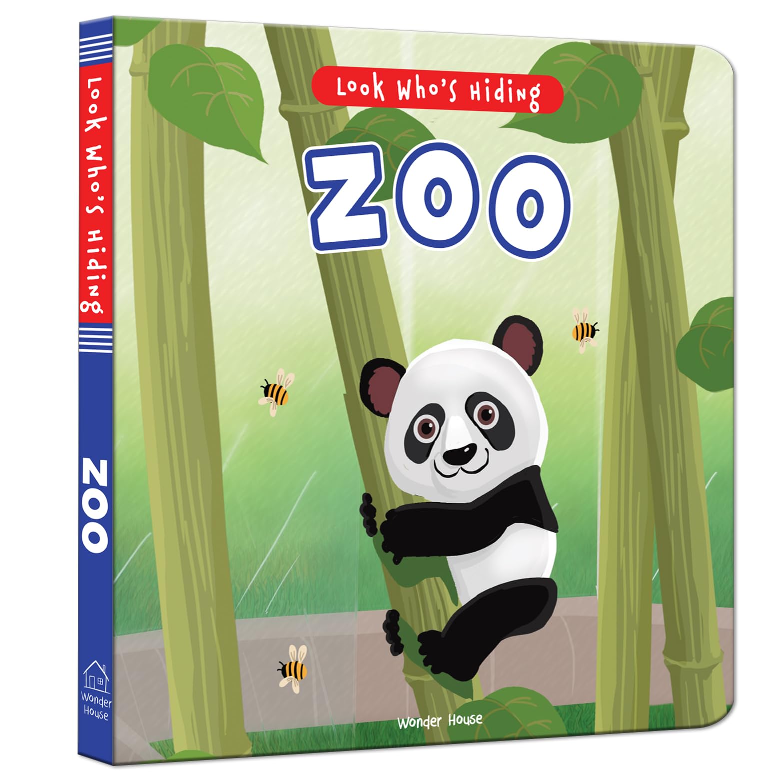 Look Who’s Hiding: Zoo (Look Who’s Hiding) Board book – 31 July 2024